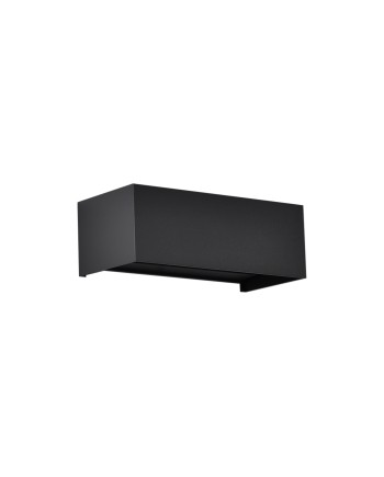 DAVOS * APLIQUE EXTERIOR LED* 4*6W 3000K NEGRO ARENADO